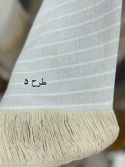 مانتو لینن مکرومه