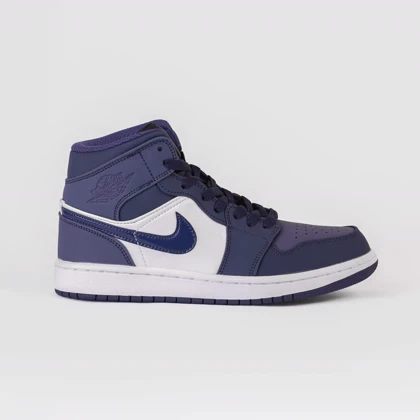 کتانی مستر مدل NIKE air jordan سفید سرمه ای کد 0001