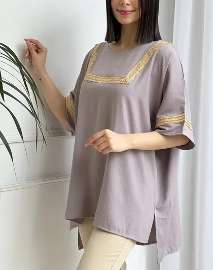 تونیک جلو بسته الهام