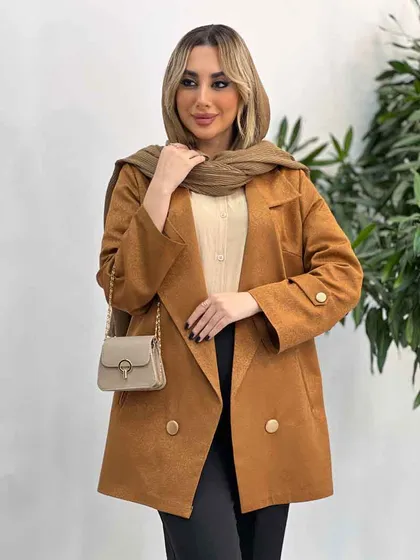 مانتو جلو باز جیب نما