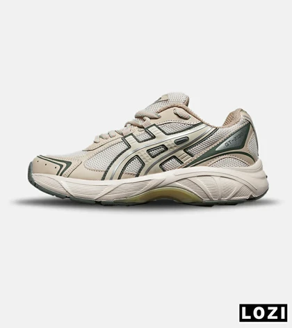 کفش کتانی مردانه و زنانه کرم سبز ASICS GT-2130 مدل 8389