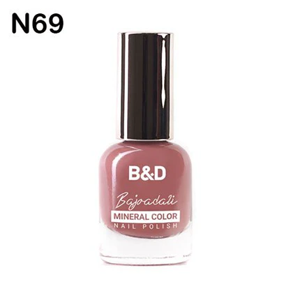 لاک ناخن بی اند دی B&D ساده سری N