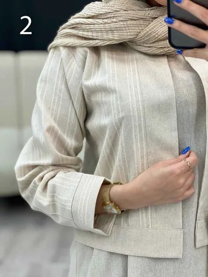 کت و پیراهن لمه دار
