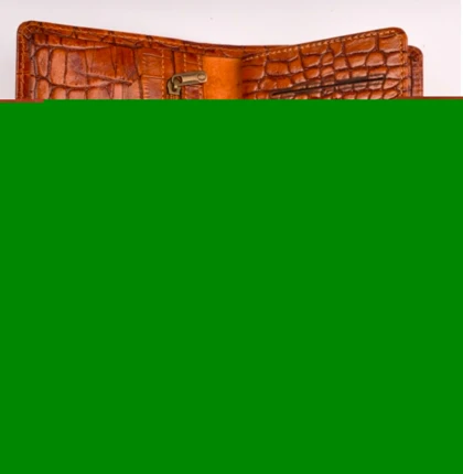 کیف کتی زبانه دار چرم طبیعی