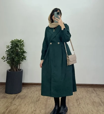 مانتو بلند پاییزه لیمو 1