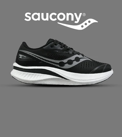 کفش کتانی مشکی Saucony Ride Review v.2 مدل 8787