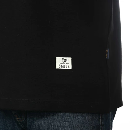 تیشرت آستین کوتاه بیسکوییتی مردانه کاکتوس مدل 2511243