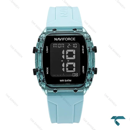 ساعت دخترانه پسرانه نیوی فورس NF7102 آبی NaviForce-7045-L