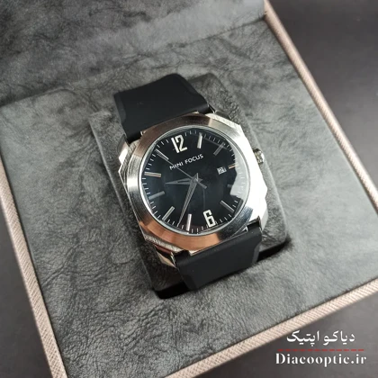 ساعت مچی مردانه اورجینال موتور ژاپن برند مینی فوکوس مدل Mf0248G.01 بند رابر