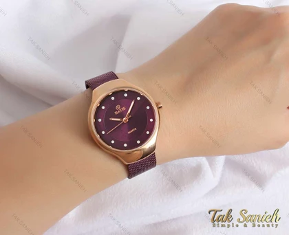 ساعت مچی داتیس زنانه بنفش Datis-3739-L