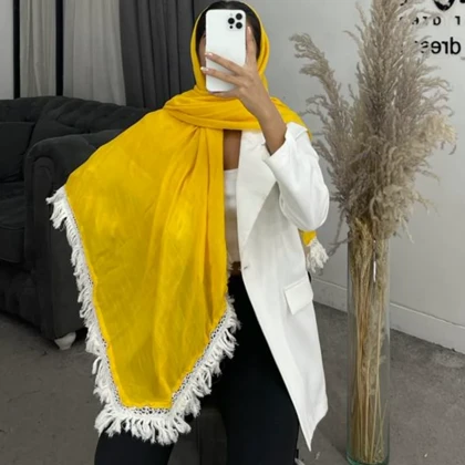 روسری پایین ریش