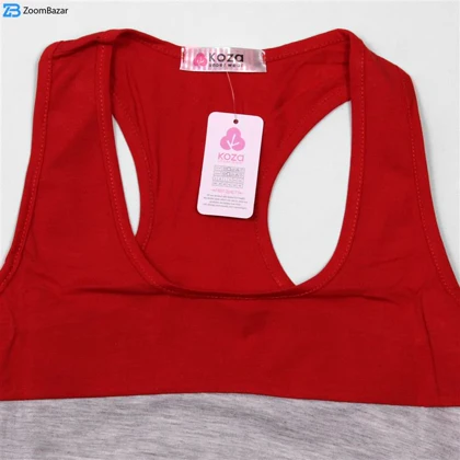 ست نیم‌تنه و شورت ورزشی زنانه کوزا مدل 9140-9 رنگ قرمز