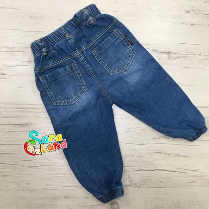 شلوار لی کودک گتر بهار طرح لبخند
