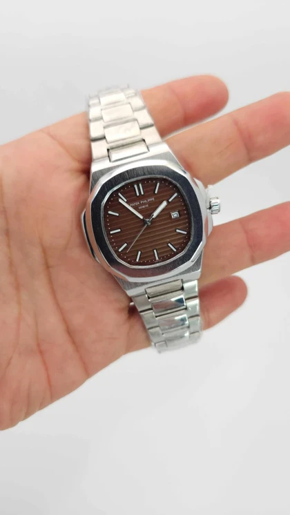 ساعت مچی مردانه پتک فیلیپ Petak Philippe تاریخ دار با موتور کوارتز ژاپن