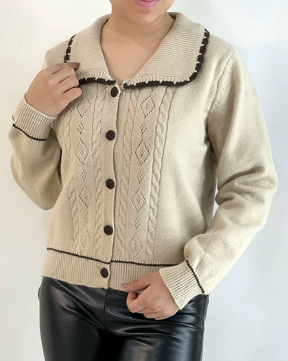 ژاکت بافت 7 رنگ کد 5112