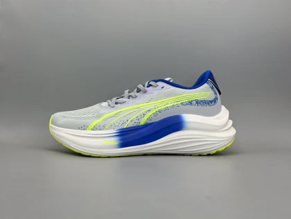 کتانی پوما نیترو مگ مکس طوسی آبی فسفری/ Puma Nitro Mag Max