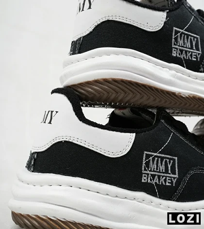 کفش کتانی مردانه مشکی BLAKEY LOW SNEAKER