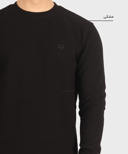 تیشرت آستین بلند مردانه دولایه 5632