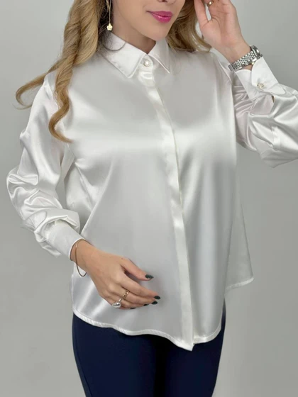 شومیز ساتن جدید زنانه کد SOFT