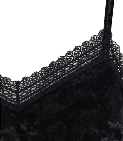 پیراهن بندی مخمل Neev نیو کد 4603 مشکی Black