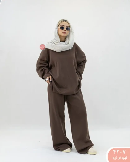 ست تونیک و شلوار بافت 4207