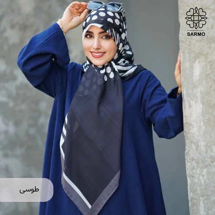 روسری نخی نیلوفر