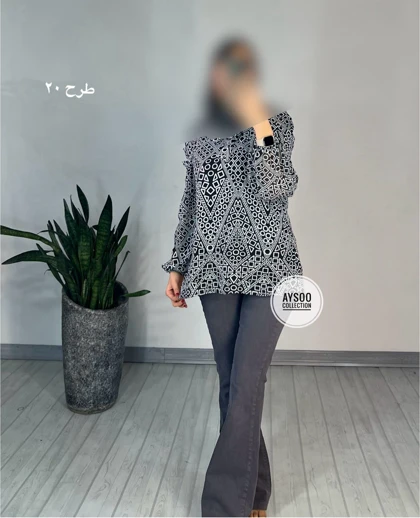 شومیز حریر مهلا 3