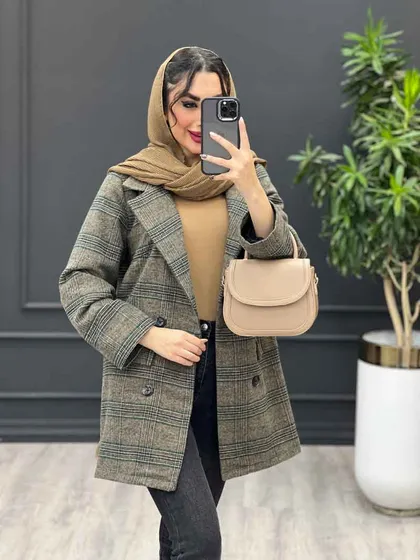 پالتو چهاردکمه دوجیب