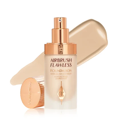 کرم پودر صورت شارلوت تیلبری مدل Airbrush Flawless شماره 3 Neutral حجم 30 میلی‌لیتر