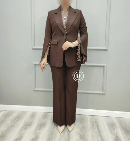 کت و شلوار توردار پریسان 579