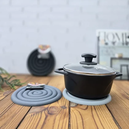 زیر دیگی گرد طرح درشت سیلیکونی شنگیا