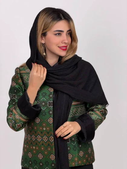 کت ژاکارد پیکسلی زنانه کد LORIK (تحویل فوری)