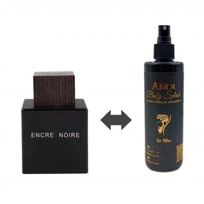 بادی اسپلش لالیک مشکی-چوبی-انکر نویر مردانه Lalique Encre Noire