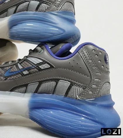 کفش کتانی مردانه طوسی آبی Nike VaporMax