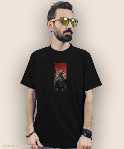 تیشرت مردانه و زنانه طرح ویچر شخصیت گرالت کد 923