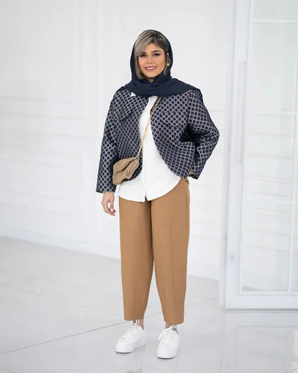 کت تافته ژاکارد