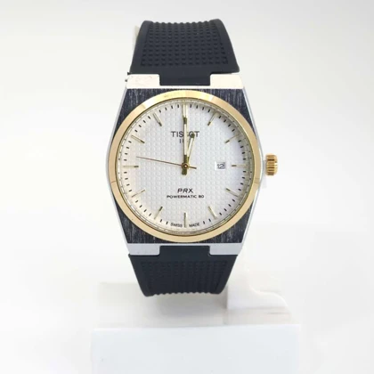 ساعت مچی مردانه تیسوت Tissot 1853 PRX تاریخ دار با ماندگاری رنگ بالا کد 2