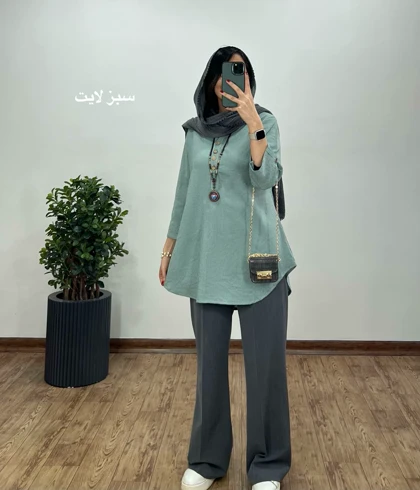 مانتو راه راه تام 3(ایراد دار)