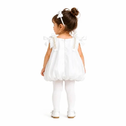 پیراهن دخترانه سفید Angel Dress