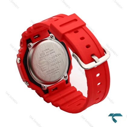 ساعت جیشاک GA2100 مردانه قرمز Casio-6041-L
