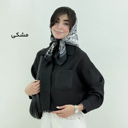 شومیز زنانه پری شیشه ای جیب‌دار | آی بولک