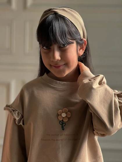 بلوز گل برجسته