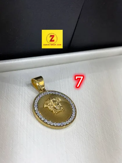 پلاک گردنی مردانه استیل