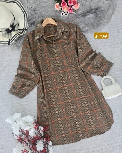مانتو بلند صدف