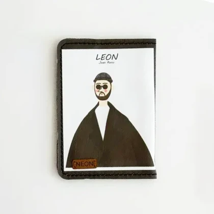 کاور پاسپورت و شناسنامه فانتزی چرم نئون مدل PC111 طرح ماتیلدا