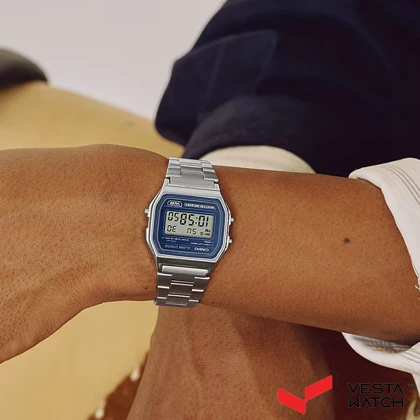 ساعت مچی مردانه و زنانه کاسیو CASIO مدل A158WEA-2DF