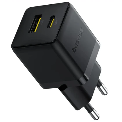 شارژر دیواری USB و تایپ سی 30 وات بیسوس Baseus Palm P1011160A113