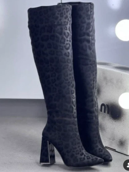 بوت طرح چروک پلنگی