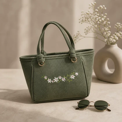 کیف گلدوزی دستی کد 5546