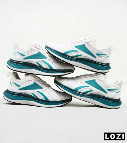 کفش کتانی ورزشی ریباک سفید سبز Reebok Fusium Run مدل 4372